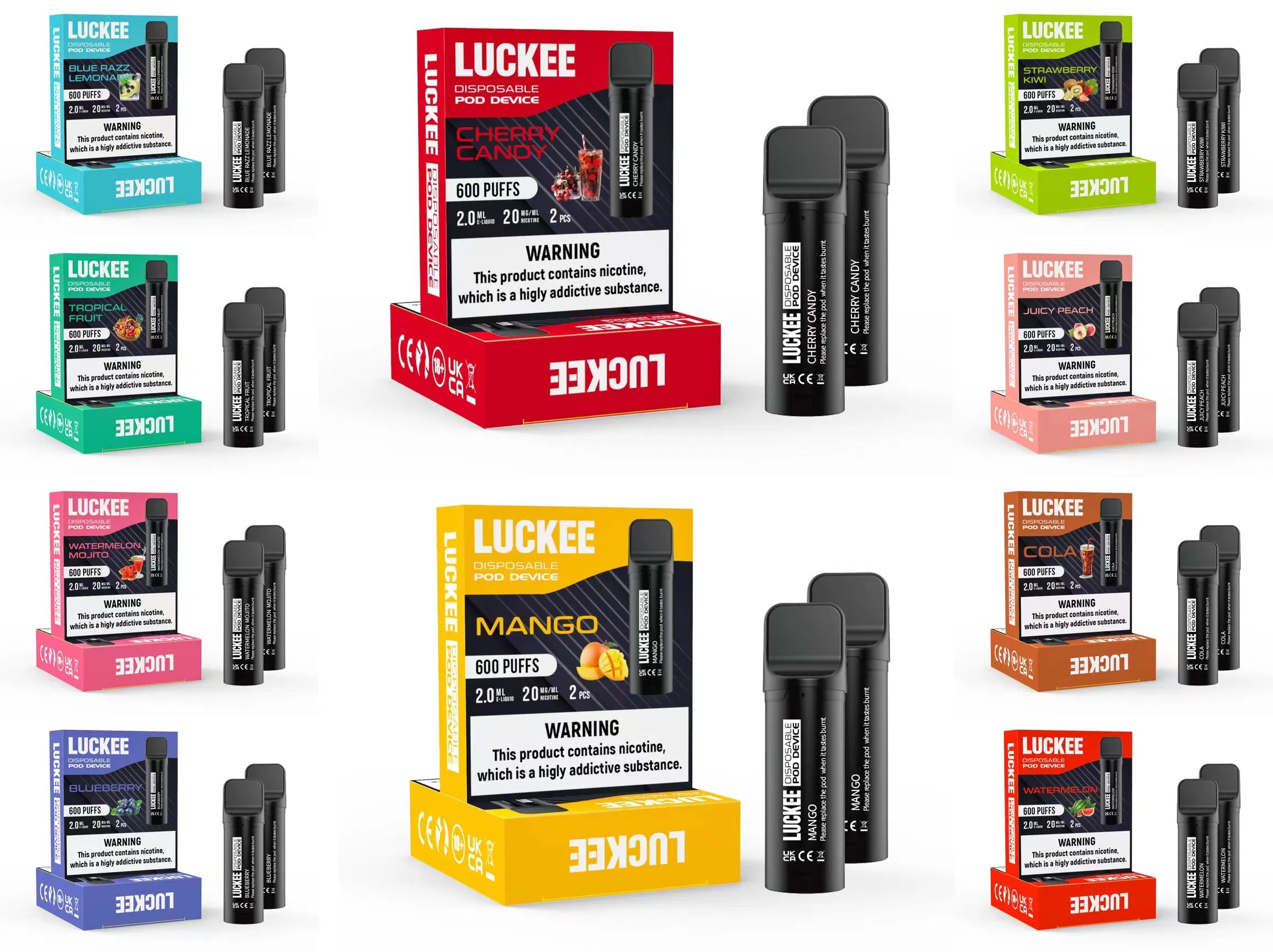 Pod System Kit Lafa Device Rechargeable Battery Electronic Vape Mesh Coil Vape System