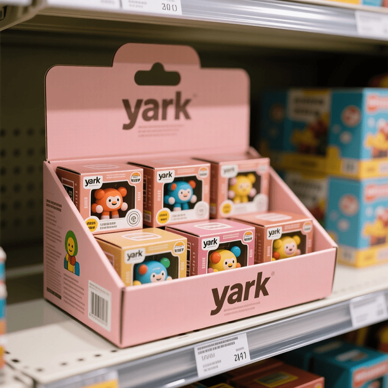 Custom Printing Multi-Function Display Stand Retail Paper Box Counter Display Paper Box Master Box