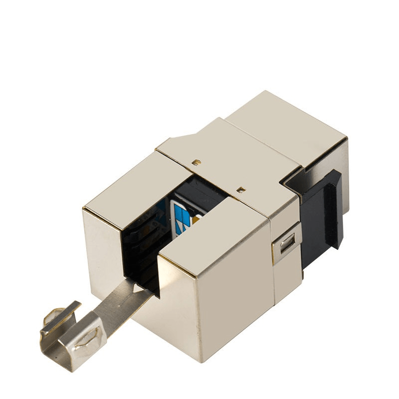Shielded RJ45 Female Connector RJ45 CAT6 Keystone Jack Module Jack RJ45