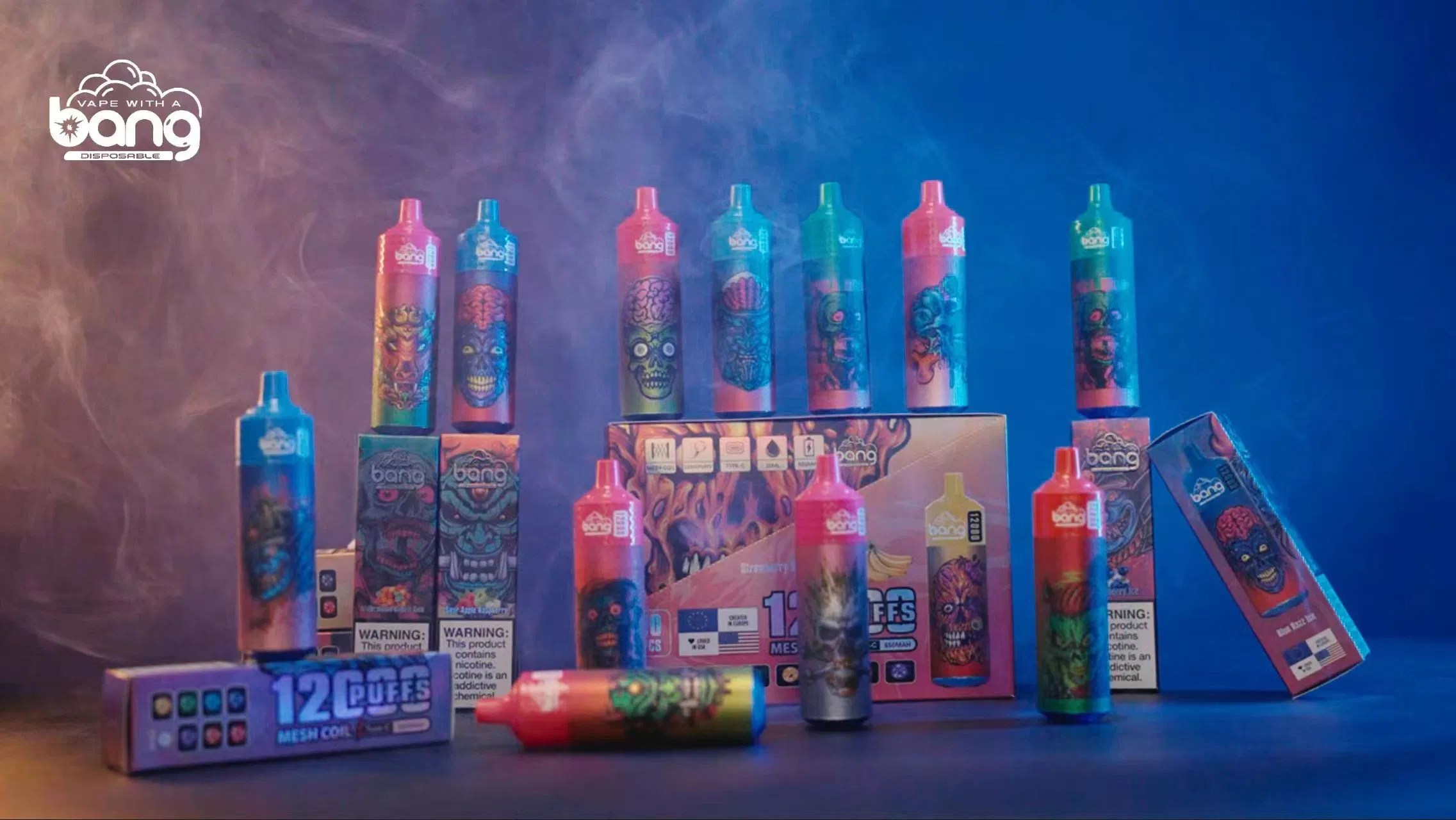 Colorful Bang Box E-Cigarette Collection
