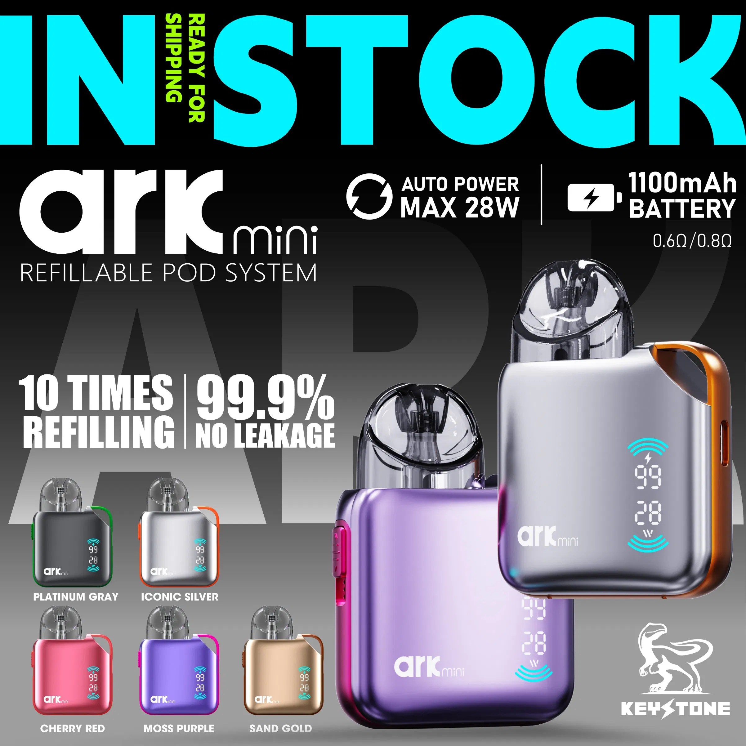 Keystone Vape Ark Mini Disposable Electronic Cigarette Open Pod System