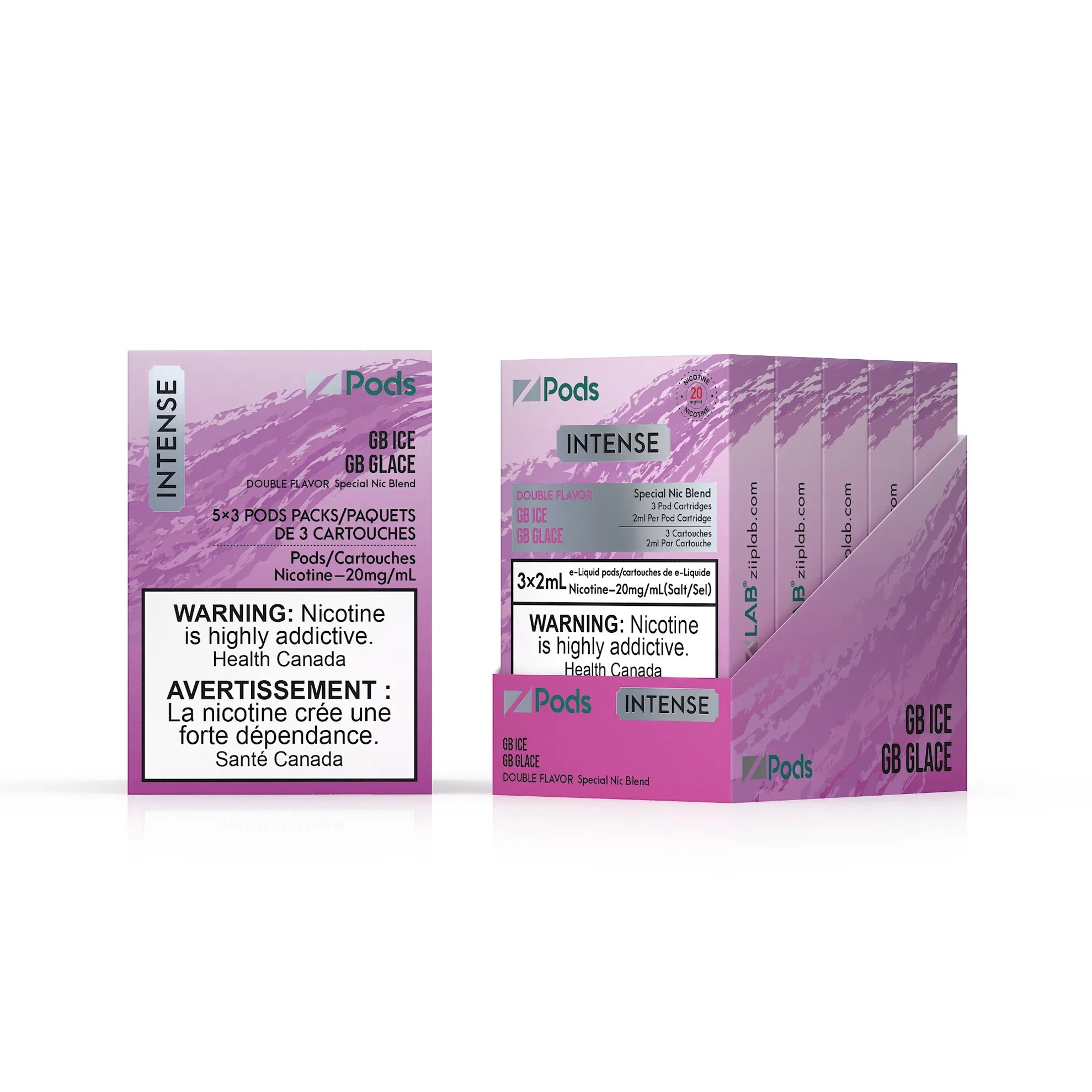 Z Pods Intense Blend Pod Pack Blue Raspberry