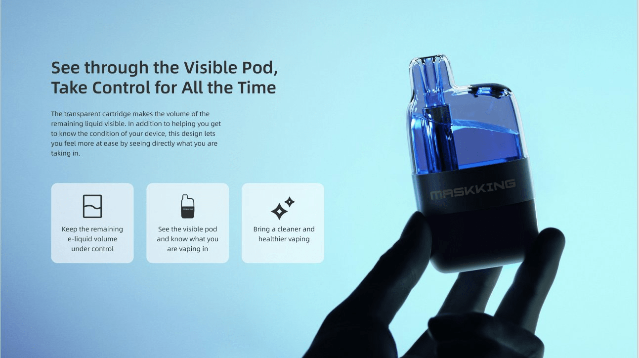 Portable 12ml Large Capacity Refillable Open Pod System