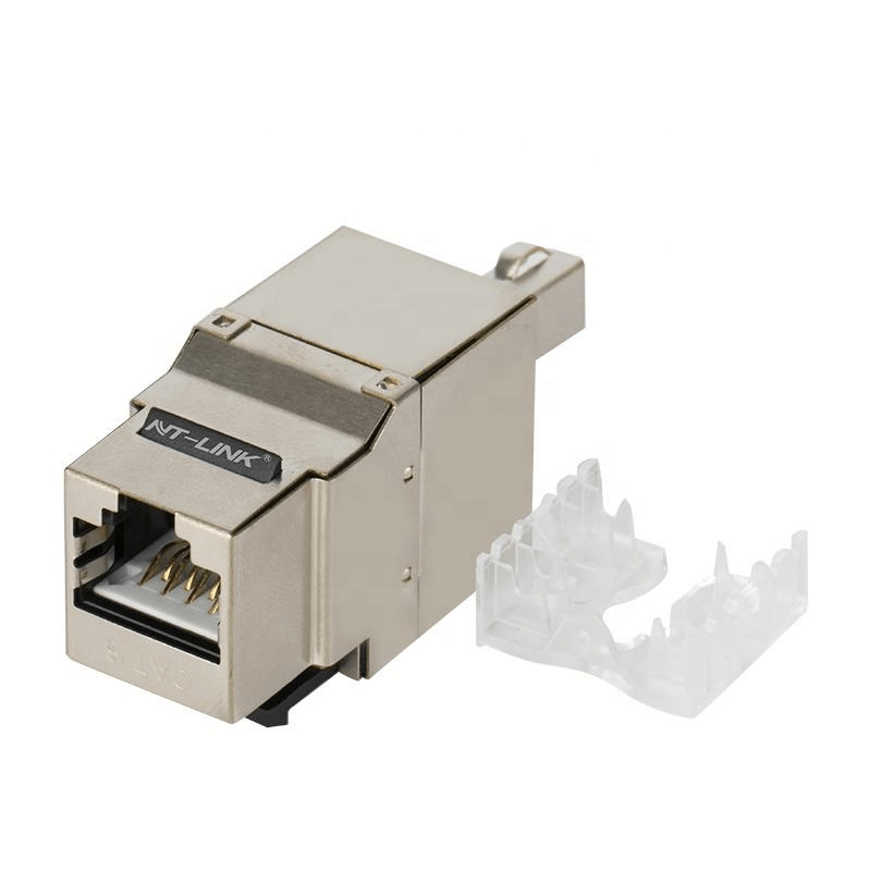 Shielded RJ45 Female Connector RJ45 CAT6 Keystone Jack Module Jack RJ45