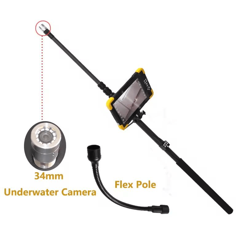 Multi-Function Life Detector 10.1inch Display with WiFi Function 3PCS Camera Probes 4K Multipurpose Security Rescuing System