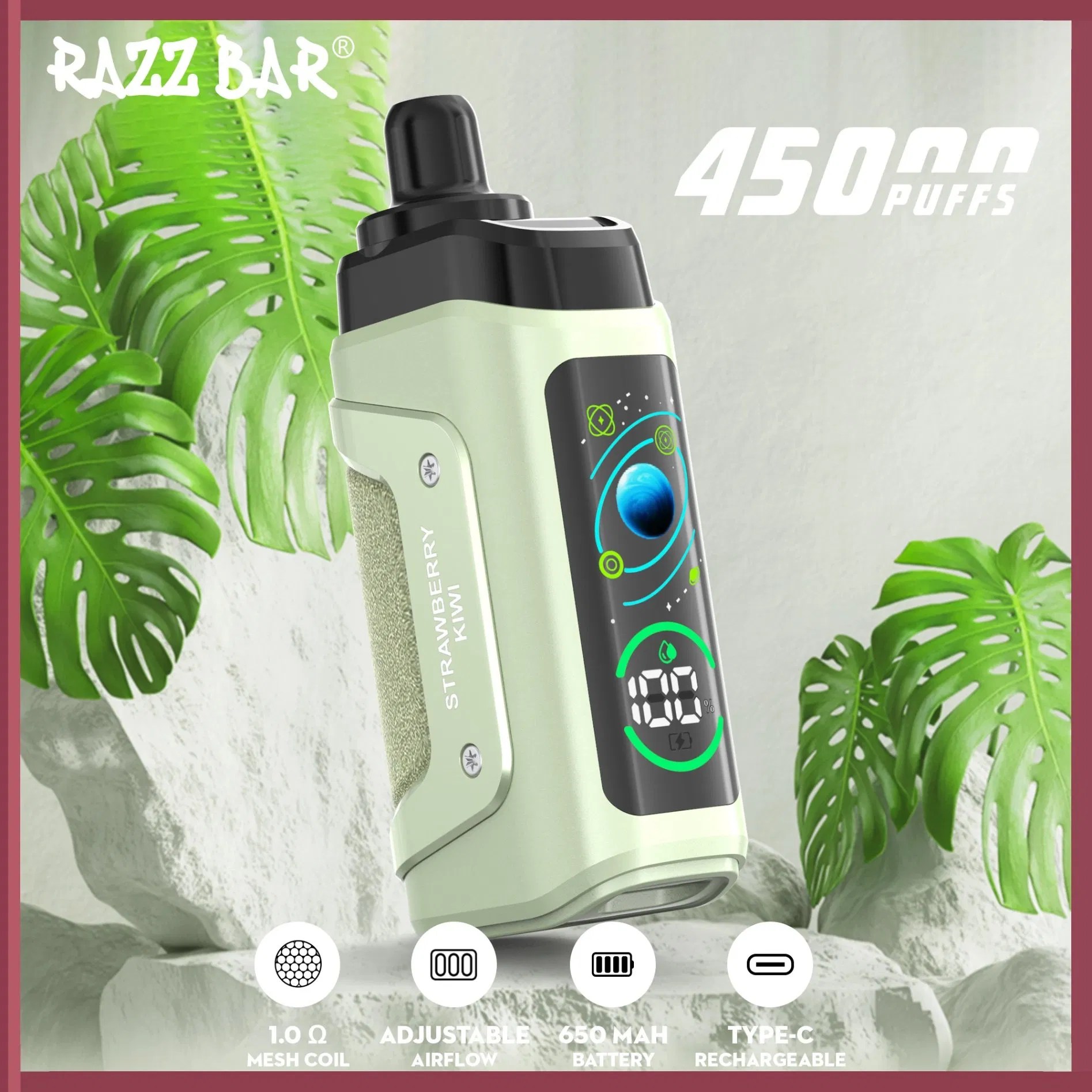 Original Razz Bar Disposable Vape 50K LED Screen Sweet Ice Control Model