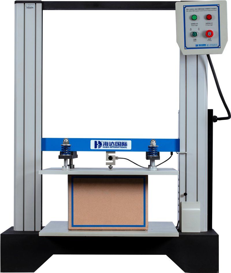 Box Compression Test Machine Computer Control Package Compression - Dark Illustration Collection - Desktop Quality