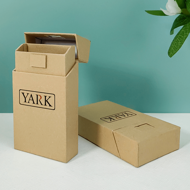 Custom Cigarette Box Childproof Button Rigid Paper Divider Preroll Packaging