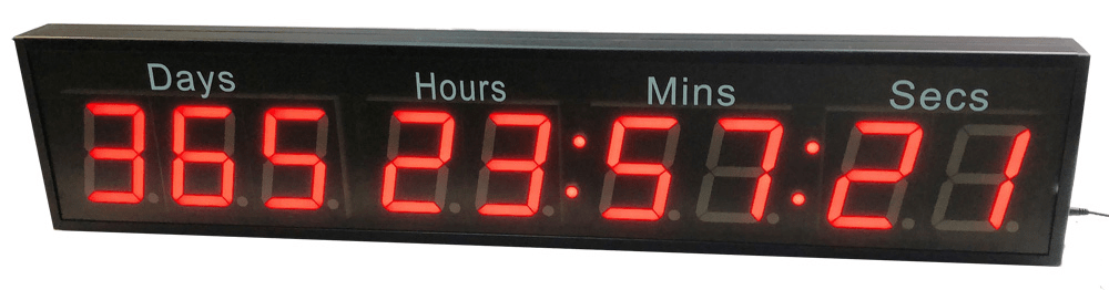 23 inch 9 digit red numbers programmable led countdown clock - china led countdown clock and led clock price made-in-chinacom on wedding countdown clock wholesale