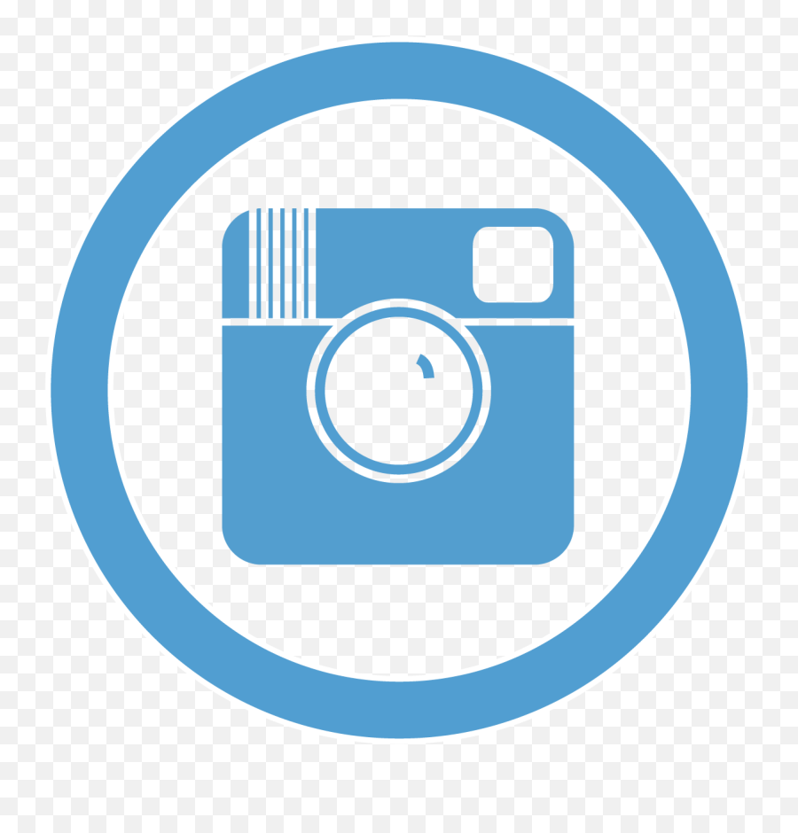 Icon Of Social Network Icons Blue Instagram Symbol Png Free Transparent Png Images Pngaaa Com