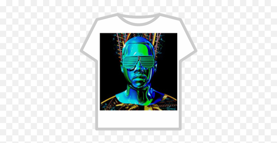 Kanye West Glow In The Dark Tour T Shirt Roblox T Shirt Roblox Hacker 2604122 Middle 
