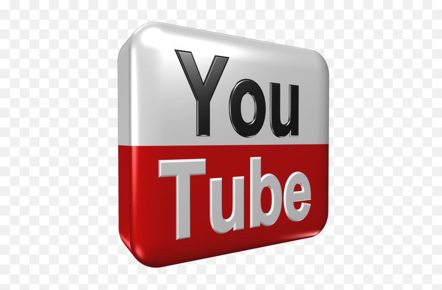 3d Youtube Logo Logo Youtube 3d Png Free Transparent Png Images Pngaaa Com