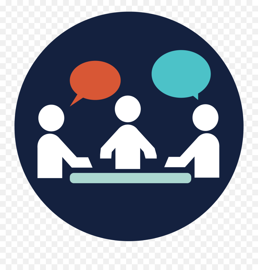 Download Hd Nutrition And Dietetics Circle Meeting Icon Meeting Icon Png Free Transparent Png Images Pngaaa Com