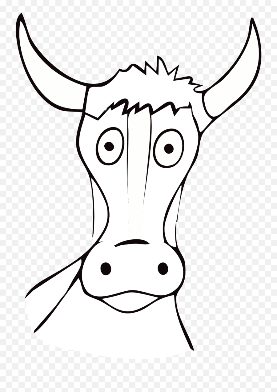 Cow Head Png - Cow Farbe Drawn Cow Art Sheet Page Black Cattle - Free  Transparent Png Images - Pngaaa.com