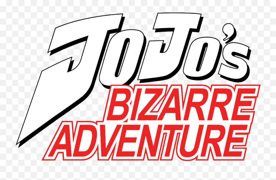 Jojo's bizarre adventure, jojo bizarre, logo anime, monster font, english logo,. Download Jojo Sticker Illustration Png Jojo S Bizarre Adventure Logo Png Free Transparent Png Images Pngaaa Com