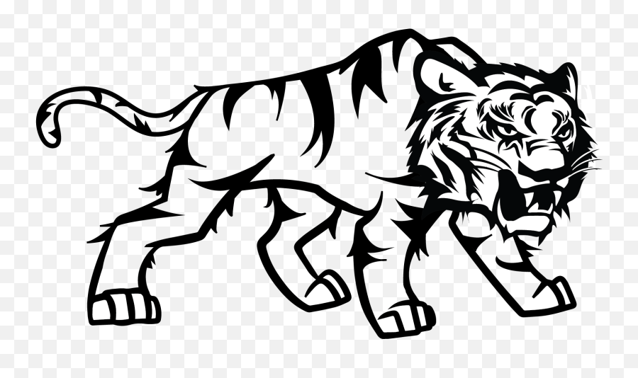 Tiger Png Logo Tigre Blanco Y Negro Full Size Png Tiger Logo Png Hd Free Transparent Png Images Pngaaa Com
