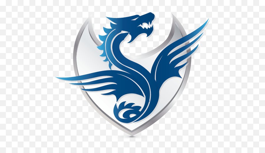 Dragon Logo Maker Blue Dragon Logo Png Free Transparent Png Images Pngaaa Com