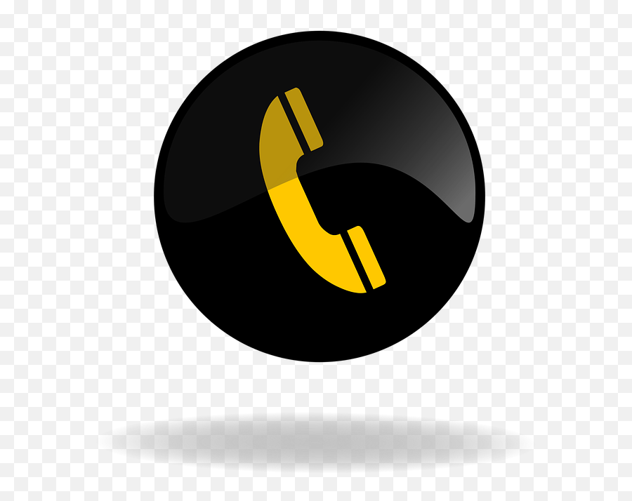 Call Button Black And Yellow Free Image On Pixabay Calling Png Hd Free Transparent Png Images Pngaaa Com