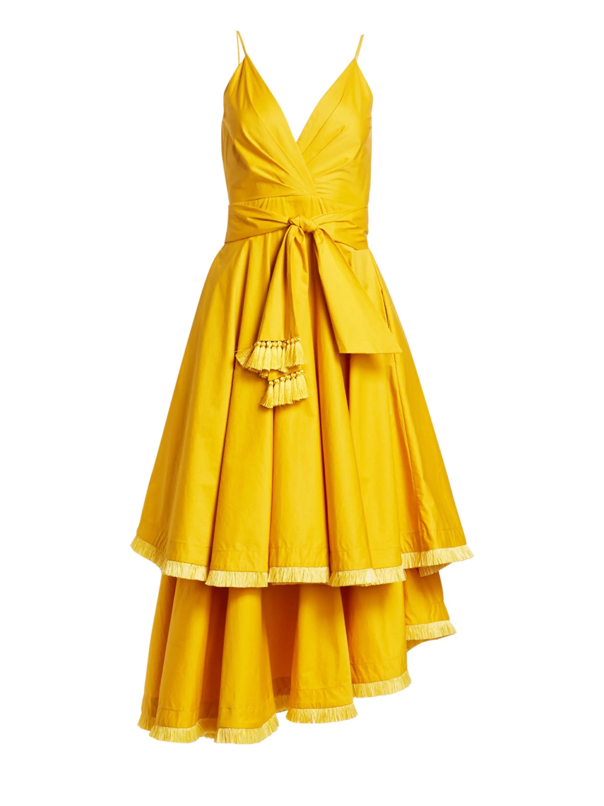 Johanna Ortiz Ladies Who Lunch Tiered Dress Saksfifthavenue