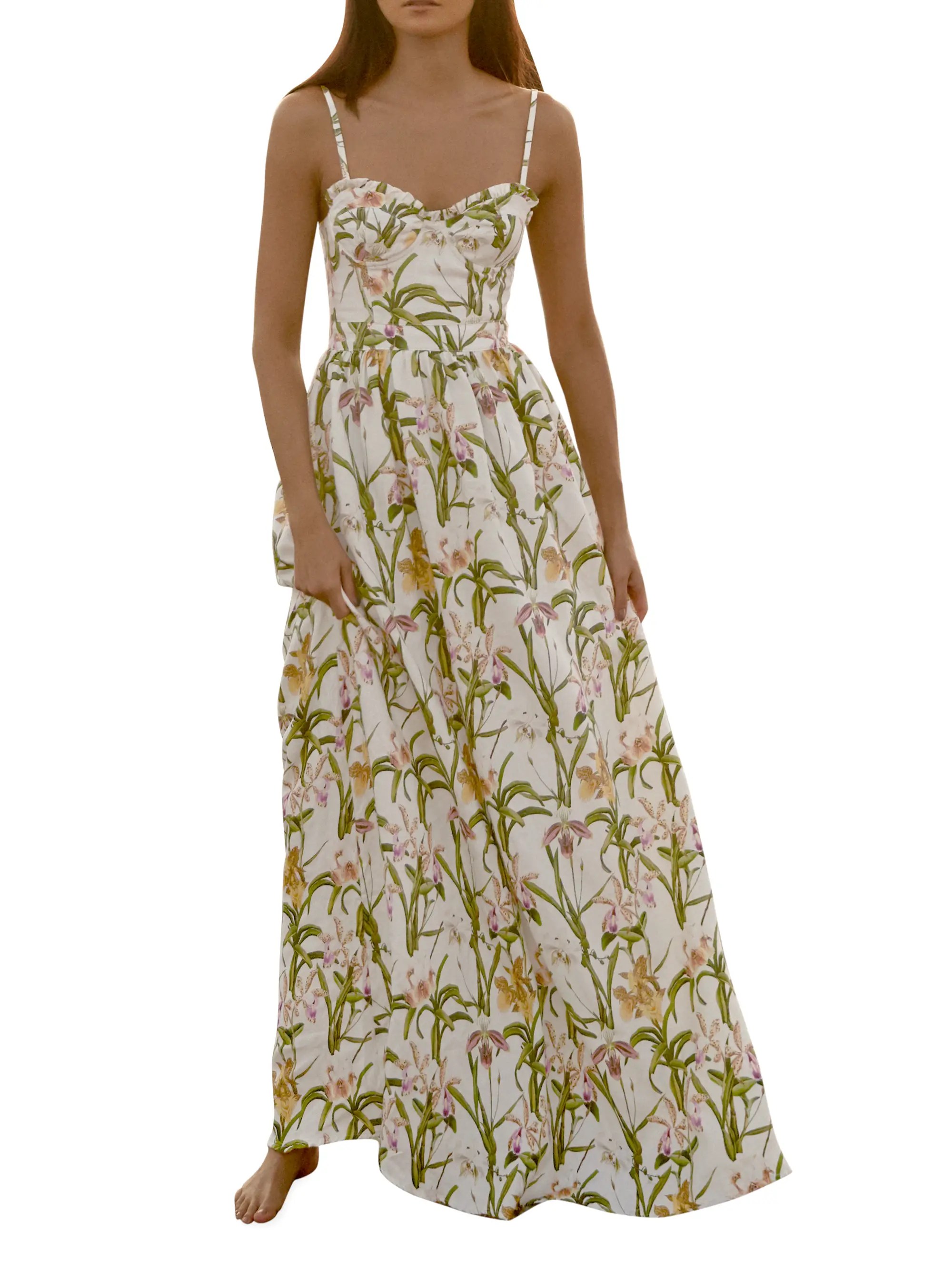 shop agua by agua bendita aracia bustier maxi dress saks fifth avenue on agua bendita dress sale