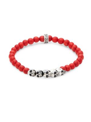 Feb 5, 2021 2:05 pm. coral bead skull bracelet