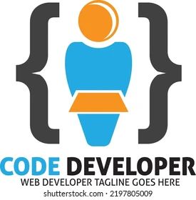 Code Coding Developer Logo Design Stock Vector Royalty Free - Premium High Resolution Space Pictures | Free Download