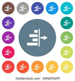 Decrease Left Indentation Content Round Color Stock Vector Royalty - Ultra HD Nature Illustration - Desktop