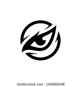 Eagle Eye Icon Images Stock Photos Vectors Shutterstock