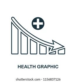 Health Decrease Graphic Icon Mobile App Printing Vector Image - Gradient Pictures - Ultra HD Full HD Collection