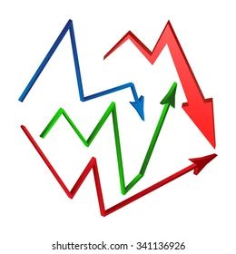 Increase Decrease Arrow Symbol Set Icon Stock Vector Royalty Free - Premium Landscape Texture Gallery - Desktop