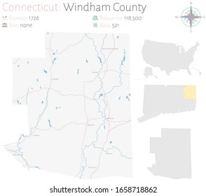 Exploring Windham CT A Map Lovers Guide Large Detailed Map Windham County 260nw 1658718862 