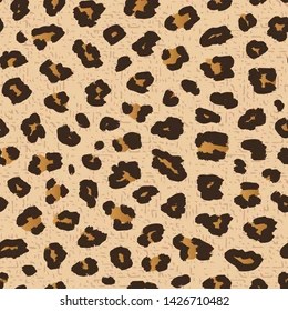 Choose resolution & download this . Leopard Pattern On Beige Background Stock Vector Royalty Free 1674586264