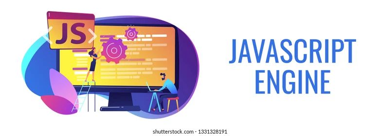 Programmers Using Javascript Programming Language On Stock Vector Royalty Free 1537715429 - Abstract Wallpaper Collection - Retina Quality