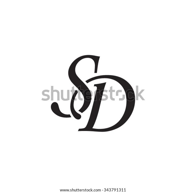 Sd, sdhc, sdxc, sduc und microsd, microsdhc, microsdxc, microsduc. Sd Initial Monogram Logo