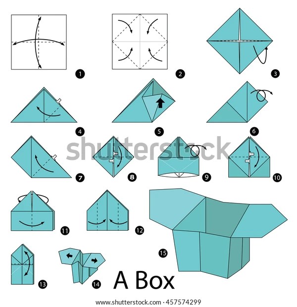 Having trouble remembering how to make a. Step By Step Instructions How Make Stock Vector Royalty Free 457574299