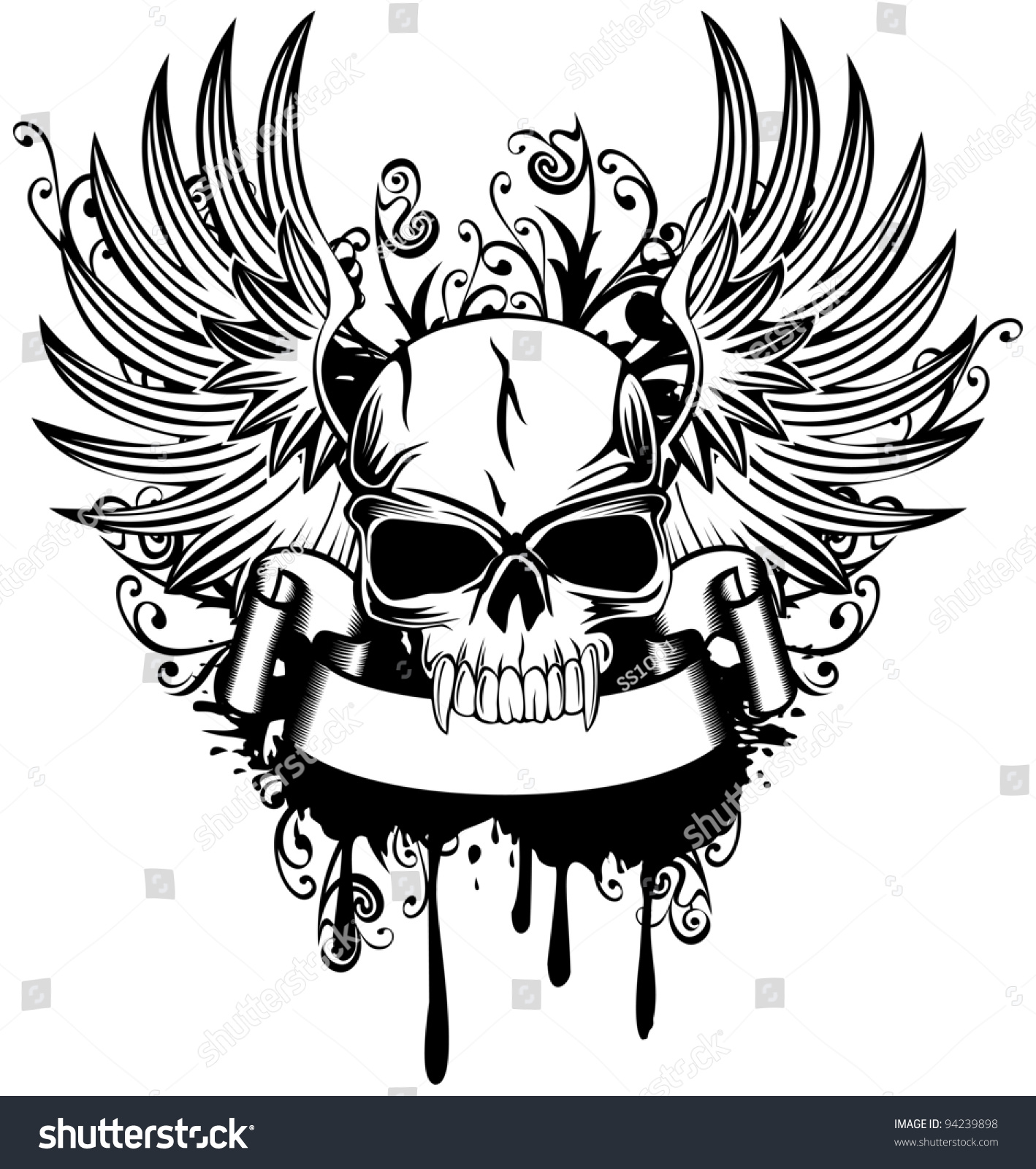 Logo Tengkorak Vektor Png Logo Keren