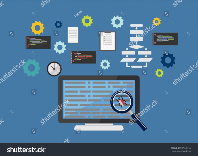 Codingconcept Debugging Codecrafting Codingconcept - Desktop Abstract Illustrations for Desktop