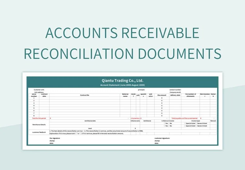 Free intercompany reconciliation templates for google sheets and