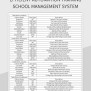 Free School Management System Templates For Google Sheets And Microsoft ...