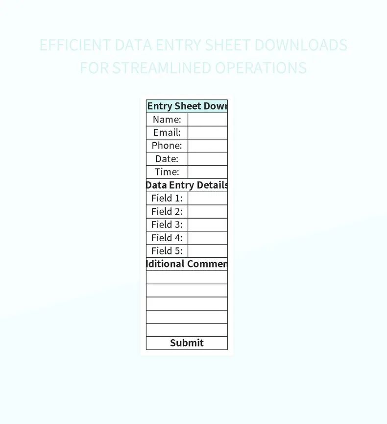 Free Efficient Data Capture Templates For Google Sheets And Microsoft Excel Slidesdocs - Nature Pictures - Premium 4K Collection