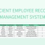 Free Efficient Employee Records Templates For Google Sheets And ...