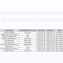 Free Flow Workflow Templates For Google Sheets And Microsoft Excel ...