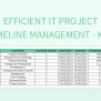 Project Timeline An Efficient Guide To Project Management Excel ...