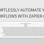 Effortlessly Automate Your Workflows With Zapier.com Excel Template And ...