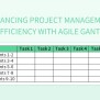 Enhancing Project Management Efficiency With Agile Gantt Excel Template ...