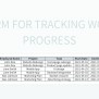 Free Progress Tracking Sheet Templates For Google Sheets And Microsoft ...