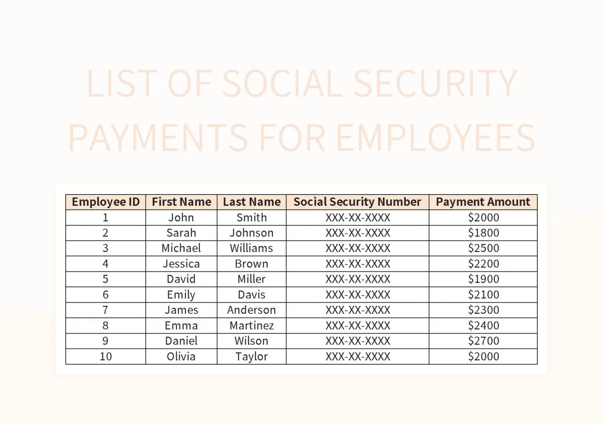 $1800 Social Security Payment