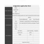 Resignation Application Form Excel Template And Google Sheets File For Free Download - Slidesdocs