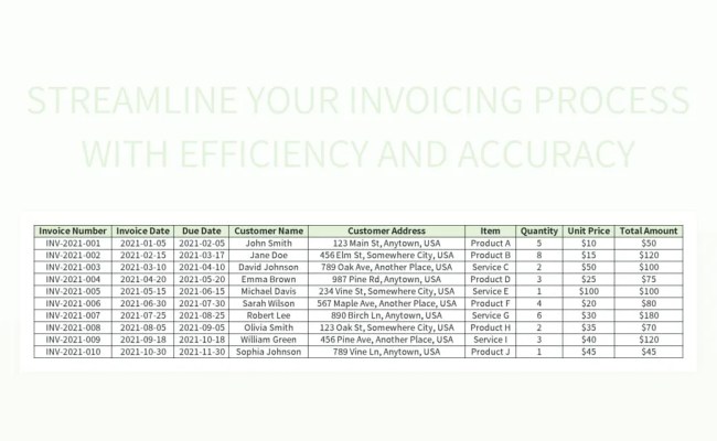 Streamline Your Invoicing Process With Efficient Invoice Generation ...