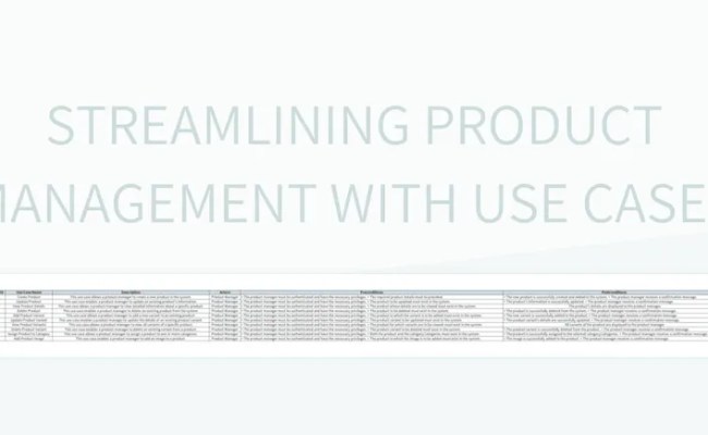 Free Use Case Templates For Google Sheets And Microsoft Excel - Slidesdocs